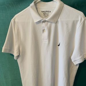White Nautica Polo Shirt